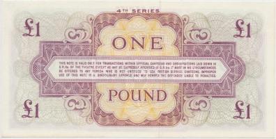 Nagy-Britannia / Katonai kiadás 1962. 1Ł  4. kiadás T:I
Great Britain / British Armed Forces 1962. 1...