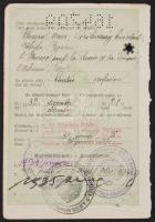 1932 Mágó Károly (1895–1945) zenekarvezető, prímás fényképe és aláírása az 1932-ben kiadot...