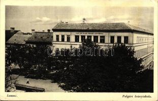 Losonc, Polgári leányiskola / Girl school (EK)