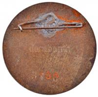 DN "Alumíniumárugyár 1" festett fém jelvény, "3150" sorszámmal (40mm) T:2