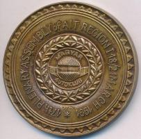 Kiss György (1943-) 1991. "Szent Kristóf / Magyar Autóklub 17. Plenáris ülése" Br emlékére...