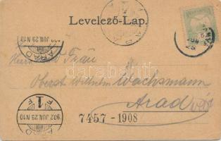 Abrudbánya, Detonáta szálloda, Csetatya aranybánya, Gálfy fényképész kiadása / hotel, gold mine (EK)