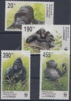 2002 WWF gorilla sor Mi 1708-1711