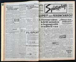 1939 A Sporthírlap II. fél évfolyama bekötve, jó állapotban