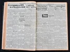 1938 A Sporthírlap II. fél évfolyama bekötve, jó állapotban