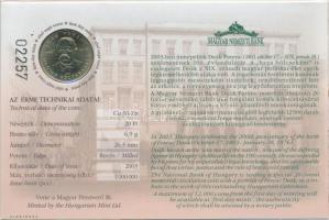 2003. 20Ft "Deák Ferenc" elsőnapi veret számozott emléklapon T:BU