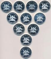 Uganda 2006. 2000Sh Ag "A labdarúgás halhatatlanjainak csarnoka" (11xklf) T:PP 
Uganda 200...