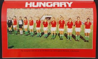 1981 Angol-Magyar válogatott mérkőzés eredeti programfüzete/ FIFA World Cup, Wembley Stadium, Offici...