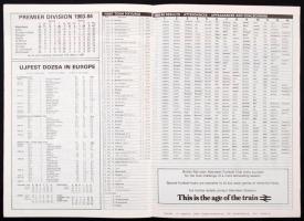 1984 Aberdeen-Újpest mérkőzés eredeti programfüzete/ The Don, Official Matchdy Magazine 40p
