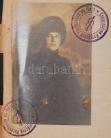 1920 A Kínai Köztársaság csitai konzulátusa által kiállított fényképes okmány Georg Tichler osztrák-...