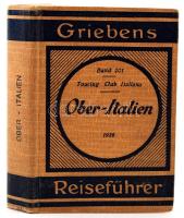 Bertarelli, L. V.: Oberitalien. Berlin - Milano, 1926, Grieben Verlag - Touring Club Italiano (Griebens Reiseführer 201.). Sok térképmelléklettel. Vászonkötésben, jó állapotban.