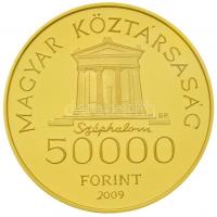 2009. 50.000Ft Au "Kazinczy Ferenc" (10g/0.986/25mm) eredeti tokban, tanúsítvánnyal T:PP 
...