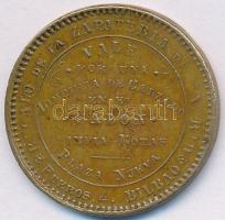 Spanyolország 1880. XII. Alfonz Br zseton T:2-
Spain 1880. Alfonso XII Br token C:VF