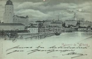 1898 Vyborg, castle (small tear)