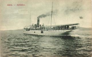 Adria, steamship, Divald (EK)