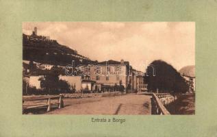 Borgo Valsugana, Albergo Grassi / hotel, Castel Telvana