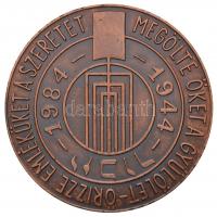 1984. "Megölte őket a gyűlölet - őrizze emléküket a szeretet" Br holokauszt emlékérem dísz...