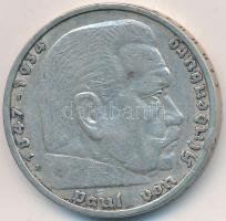 Német 3. Birodalom 1935A 5M Ag "Hindenburg" T:2,2-
German Third Reich 1935A 5 Marks Ag &qu...