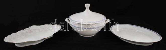 Két nagy doboznyi porcelán, többsége kisebb sérülésekkel, érdemes átnézni