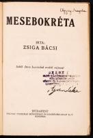 Zsiga Bácsi [Havas Zsigmond]: Mesebokréta. Sebők Imre huszonhat eredeti rajzával. Budapest, (1935), ...