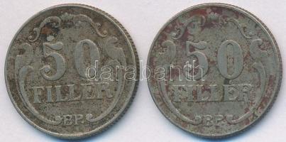 1939. 50f Cu-Ni (2x) T:2-,3 Adamo P5