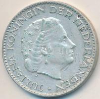 Hollandia 1955. 1G Ag "Julianna" T:2,2- patina
Netherlands 1955. 1 Gulden "Juliana&qu...