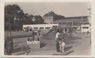 1942 Budapest, Őszi lakberendezési vásár főtere, So. Stpl (EK)