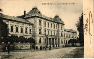 Debrecen, Igazságügyi palota; kiadja Mihály Sámuel