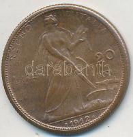 Olaszország 1912. 20L Cu utánverete "COPIA" felirattal T:2-
Italy 1912. 20 Lire Cu replica...