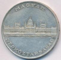 1956. 25Ft Ag "10 éves a forint / Parlament" T:2