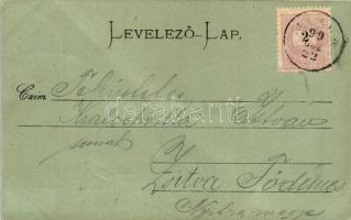 1899 Illava, Fegyház, Gansel Lipót 57 M / prison