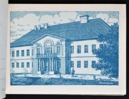 1920 Délvidék, Bánát-Bácska-Baranya nem lehet másé! Nem, nem, soha! 20 lapból álló képeslap füzet, k...