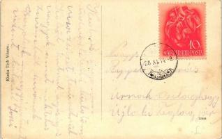 Köbölkút, Vasútállomás; kiadja Tóth Vilmos / Nádraz. stanica / railway station