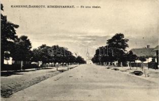 Kőhídgyarmat, Kamenné Darmoty; Fő utca / main street