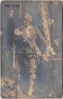 5 db RÉGI színész lap, vegyes minőségű / 5 old motive cards, actors, actress, mixed quality