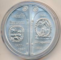 2000. 2000Ft Ag "Lórántffy Zsuzsanna / Sárospatak"(2xklf) T:BU