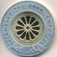 1999. 3000Ft Ag "Az államalapítás 1000. évfordulója" T:PP apró felületi karc
Adamo EM160