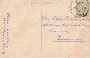 Párkánynána, Vasútállomás; Kardos Dezső koronabazár kiadása / railway station (slightly bent)