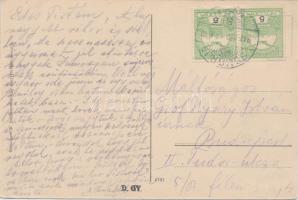 Somorja, Király utca; Kranzinger N. papírkereskedő kiadása  / street