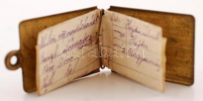 1888 Osztrák-Magyar Monarchiabeli csendőr dögcédula rézből, hozzá tartozó személyi papírral együtt
A...