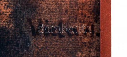 Vida jelzéssel: Portré, akvarell, papír, paszpartuban, üvegezett fa keretben, 27×20,5 cm