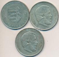 1947. 5Ft Ag "Kossuth" (3x) T:2-