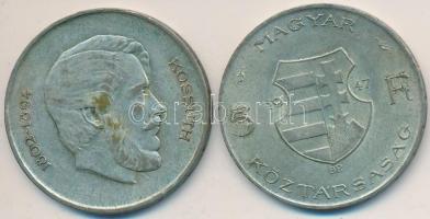 1947. 5Ft Ag "Kossuth" (2x) T:2-