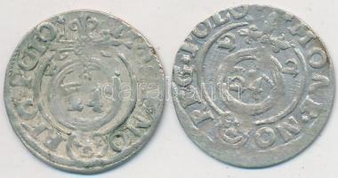 Lengyel Királyság 162?-1622. 3P Ag "III. Zsigmond" (2x) T:2-,3
Poland 162?-1622. 3 Polker ...