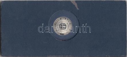 Amerikai Egyesült Államok - Szovjetunió 1975. "Apolló-Szojuz misszió" közös kiadású Ag eml...