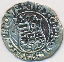 1574K-B Denár Ag "Miksa" (0.5g) T:2- rep. Huszár 992., Unger II.: 766.a