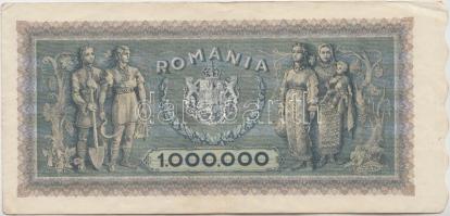 Románia 1947. 1.000.000L T:III
Romania 1947. 1.000.000 Lei C:F