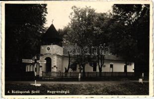 Büdöspatak-fürdő, nagyvendéglő / spa restaurant