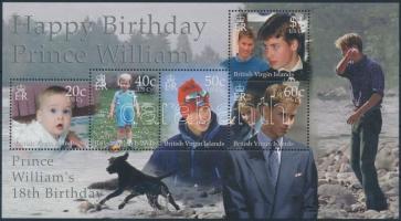 2000 Vilmos herceg születésnapja blokk Mi 100
