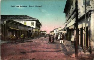 Durres, Durazzo; street (wet damage)